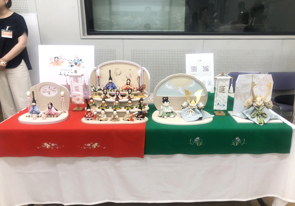 展示の様子 ふらここ様